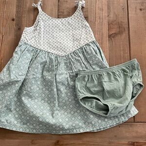 Carter’s: Baby Girl Summer Dress w/Bloomers (18m)